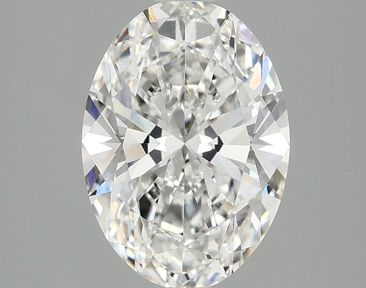 2.1 Carat Oval Shaped Ideal Cut VVS2 IGI Certified Lab Grown Diamond