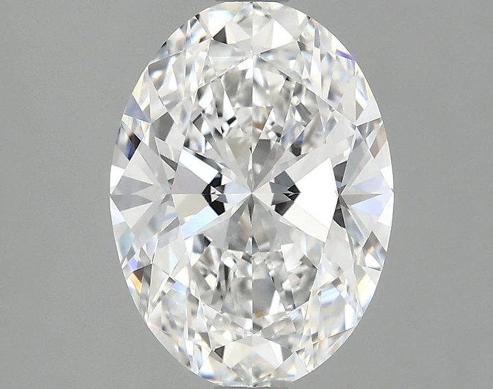 2.52 Carat Oval Shaped Ideal Cut VVS2 IGI Certified Lab Grown Diamond