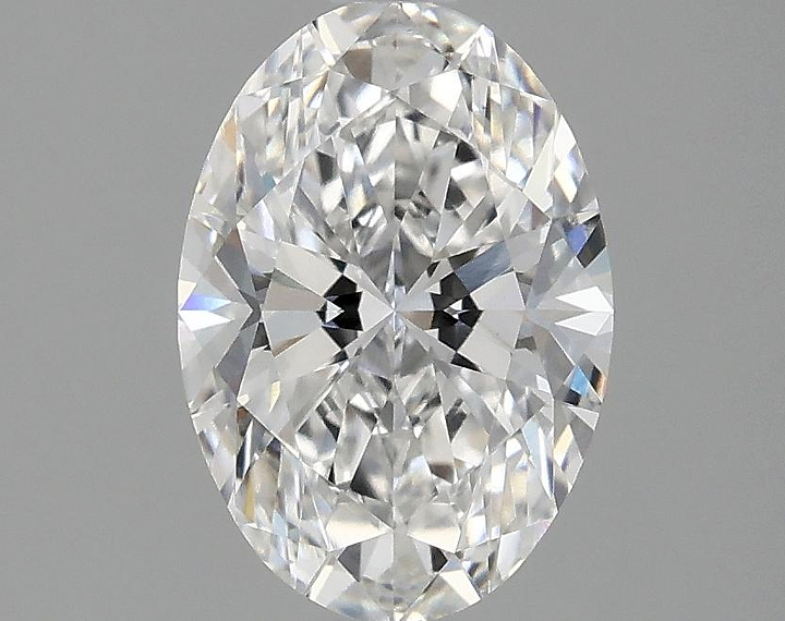 1.59 Carat Oval Shaped Ideal Cut VVS2 IGI Certified Lab Grown Diamond
