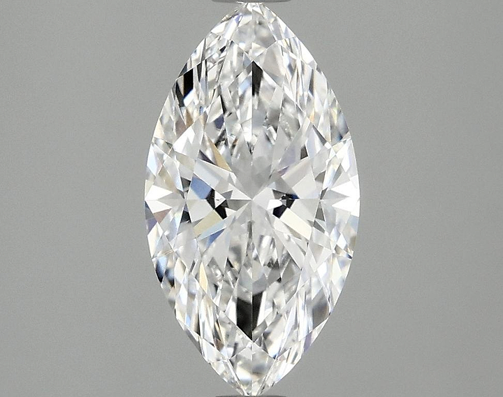 1.57 Carat Marquise Shaped Excellent Cut VVS2 IGI Certified Lab Grown Diamond