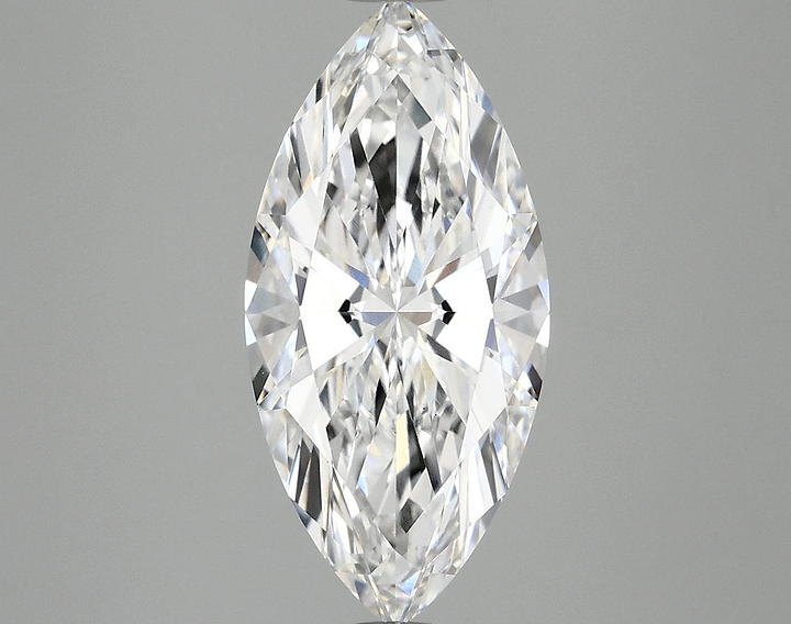 3.03 Carat Marquise Shaped Excellent Cut VS1 IGI Certified Lab Grown Diamond