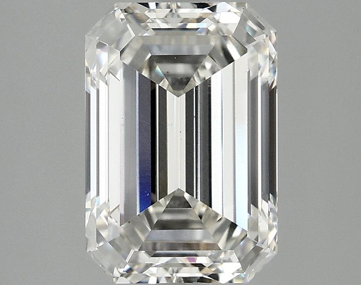2.35 Carat Emerald Shaped Ideal Cut VS1 IGI Certified Lab Grown Diamond