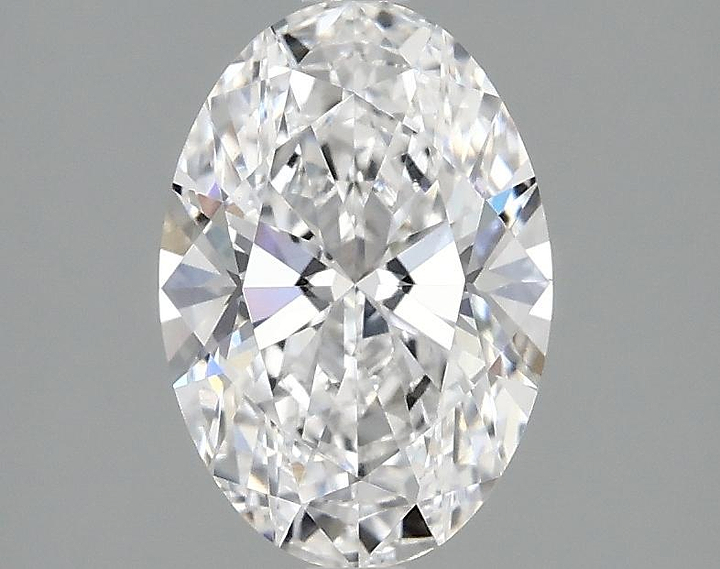1.42 Carat Oval Shaped Ideal Cut VVS2 IGI Certified Lab Grown Diamond