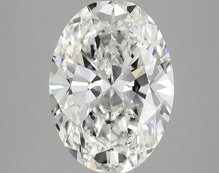 3.03 Carat Oval Shaped Ideal Cut VVS2 IGI Certified Lab Grown Diamond