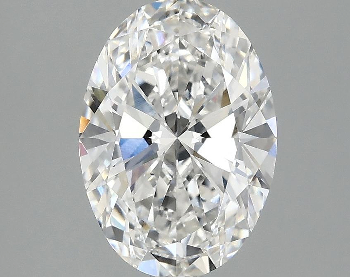 1.99 Carat Oval Shaped Ideal Cut VVS2 IGI Certified Lab Grown Diamond
