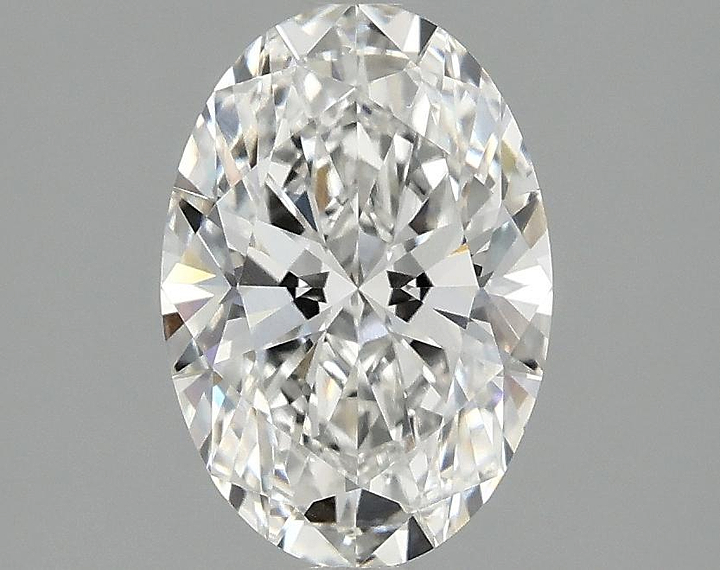 1.65 Carat Oval Shaped Ideal Cut VVS2 IGI Certified Lab Grown Diamond