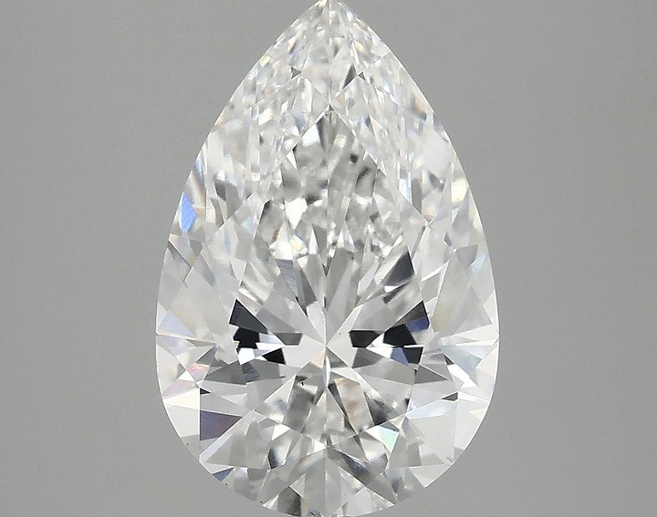 3.03 Carat Pear Shaped Excellent Cut VS1 IGI Certified Lab Grown Diamond