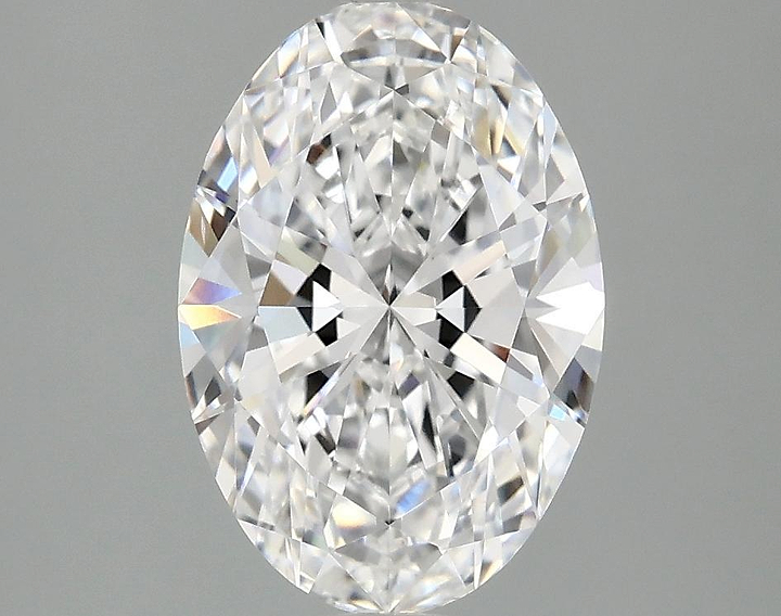 2.4 Carat Oval Shaped Ideal Cut VS2 IGI Certified Lab Grown Diamond