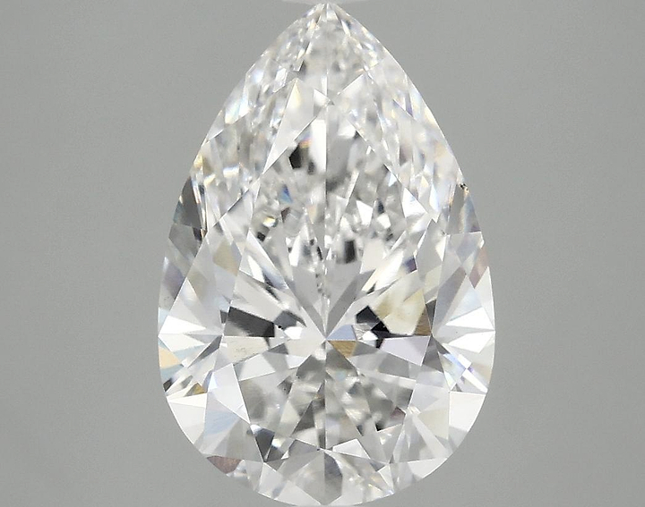 3.09 Carat Pear Shaped Excellent Cut VS1 IGI Certified Lab Grown Diamond