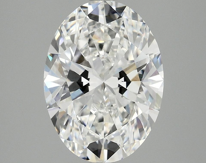 3.08 Carat Oval Shaped Excellent Cut VVS2 IGI Certified Lab Grown Diamond