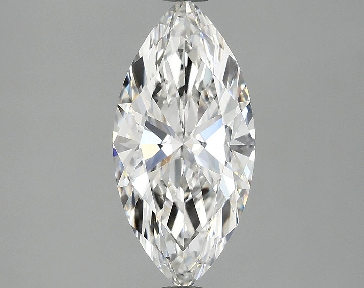 1.97 Carat Marquise Shaped Excellent Cut VVS1 IGI Certified Lab Grown Diamond