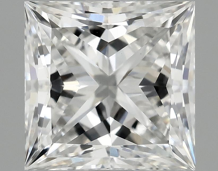 1.9 Carat Princess Shaped Ideal Cut VS1 IGI Certified Lab Grown Diamond
