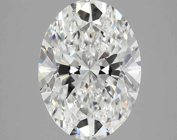 3.09 Carat Oval Shaped Excellent Cut VVS2 IGI Certified Lab Grown Diamond