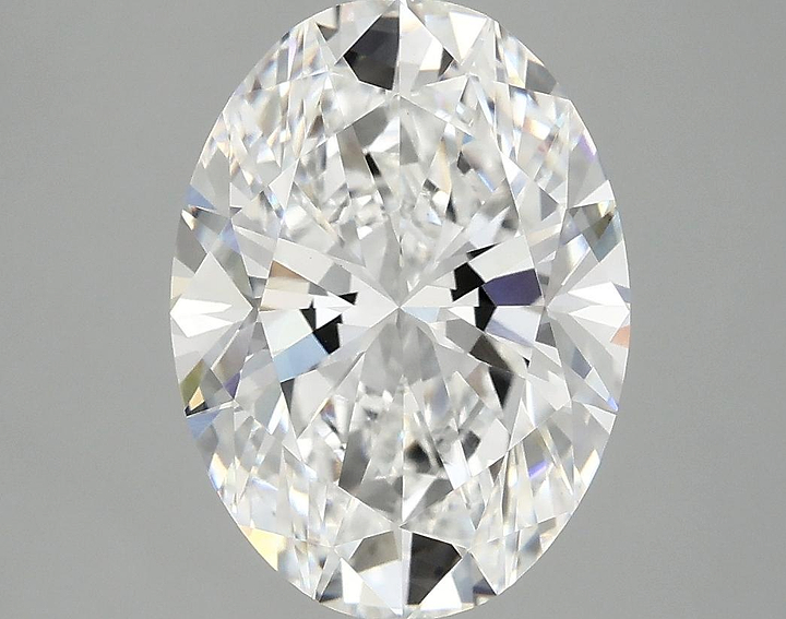 4.03 Carat Oval Shaped Excellent Cut VVS2 IGI Certified Lab Grown Diamond