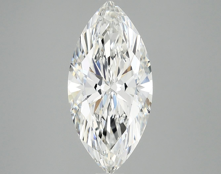3.02 Carat Marquise Shaped Excellent Cut VVS2 IGI Certified Lab Grown Diamond