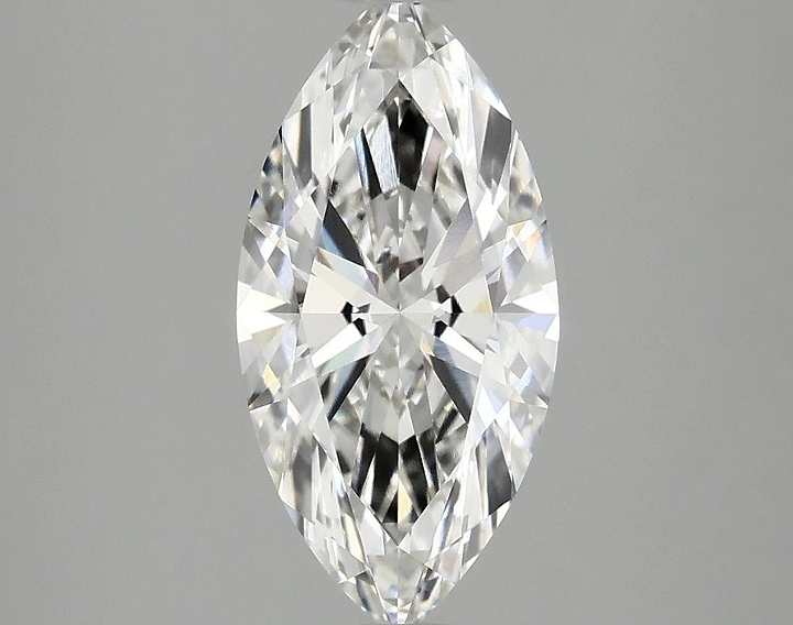 2.1 Carat Marquise Shaped Ideal Cut VVS2 IGI Certified Lab Grown Diamond