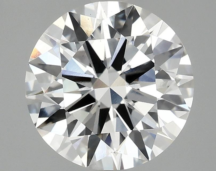 3.09 Carat Round Shaped Ideal Cut VS2 IGI Certified Lab Grown Diamond