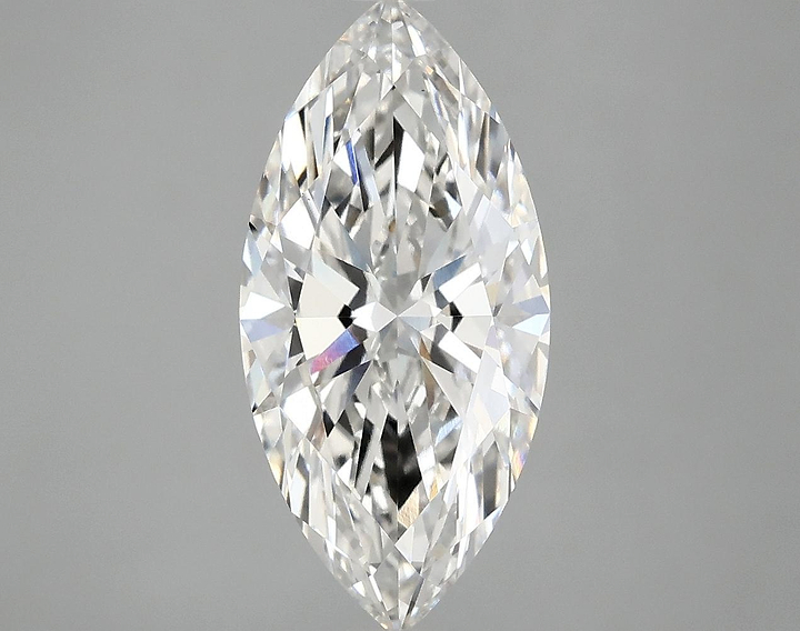 2.93 Carat Marquise Shaped Excellent Cut VS1 IGI Certified Lab Grown Diamond