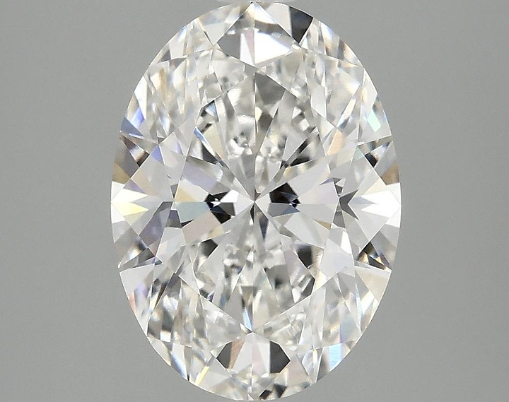3.03 Carat Oval Shaped Ideal Cut VVS2 IGI Certified Lab Grown Diamond
