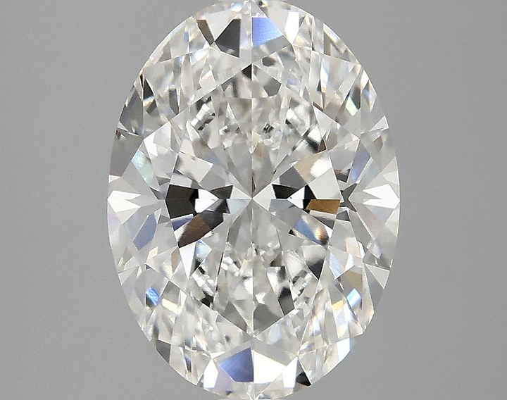 3.03 Carat Oval Shaped Ideal Cut VVS2 IGI Certified Lab Grown Diamond