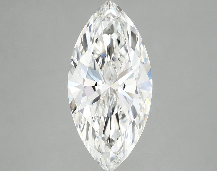 3.01 Carat Marquise Shaped Excellent Cut VVS2 IGI Certified Lab Grown Diamond