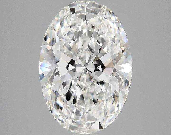 3.06 Carat Oval Shaped Ideal Cut VVS2 IGI Certified Lab Grown Diamond