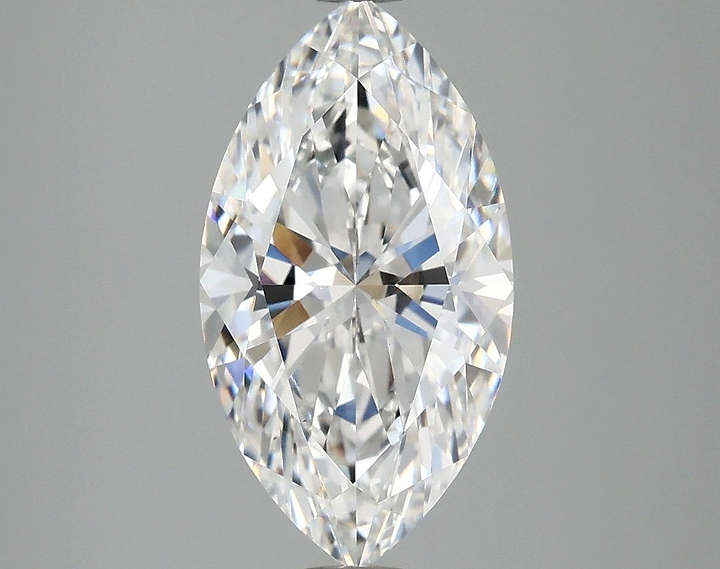 3.02 Carat Marquise Shaped Excellent Cut VS1 IGI Certified Lab Grown Diamond