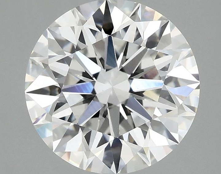 3.07 Carat Round Shaped Excellent Cut VS1 IGI Certified Lab Grown Diamond