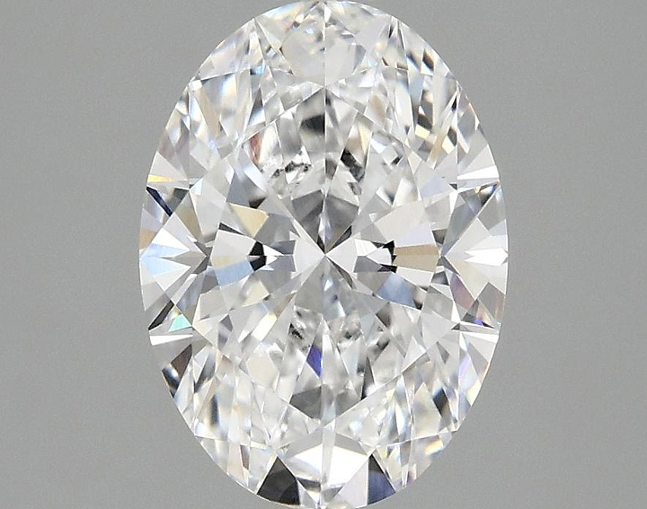 2.05 Carat Oval Shaped Ideal Cut VVS2 IGI Certified Lab Grown Diamond