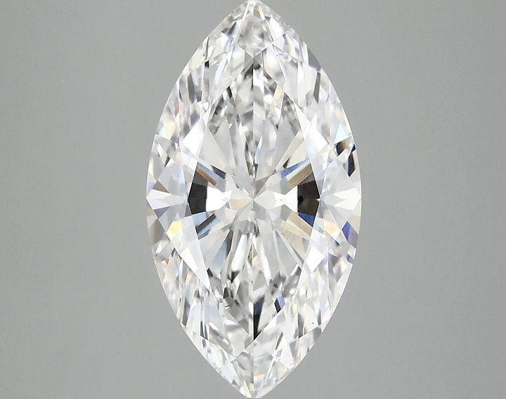 3.09 Carat Marquise Shaped Excellent Cut VS1 IGI Certified Lab Grown Diamond