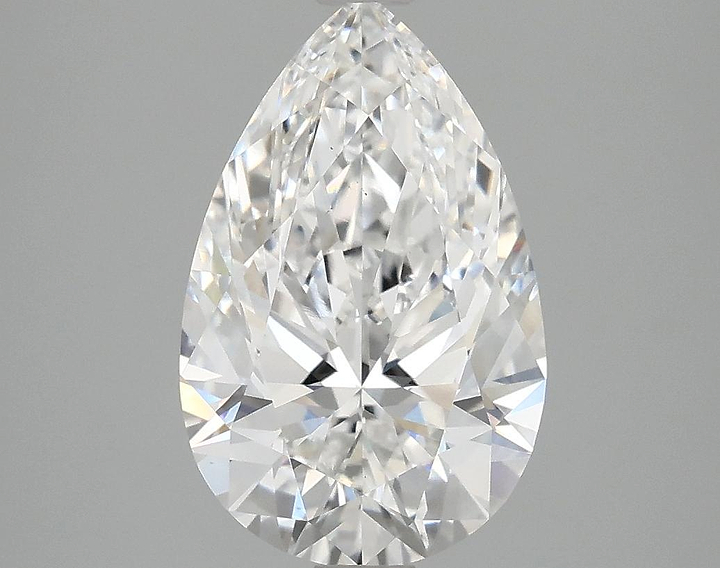 2.88 Carat Pear Shaped Ideal Cut VS1 IGI Certified Lab Grown Diamond