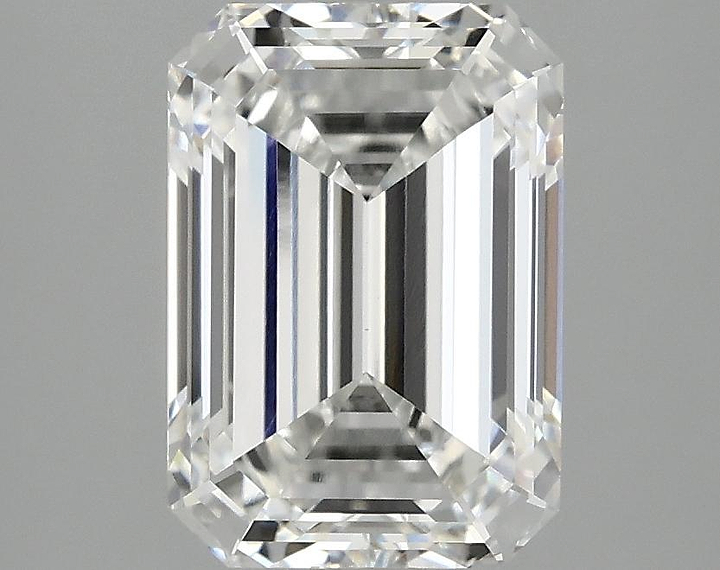 2.92 Carat Emerald Shaped Ideal Cut VVS2 IGI Certified Lab Grown Diamond