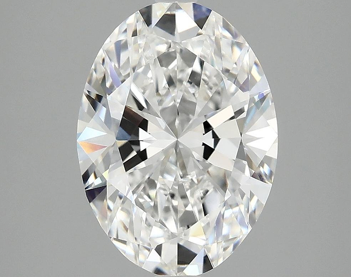 3.09 Carat Oval Shaped Ideal Cut VVS2 IGI Certified Lab Grown Diamond