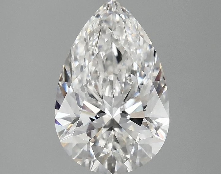 2.01 Carat Pear Shaped Excellent Cut VVS2 IGI Certified Lab Grown Diamond
