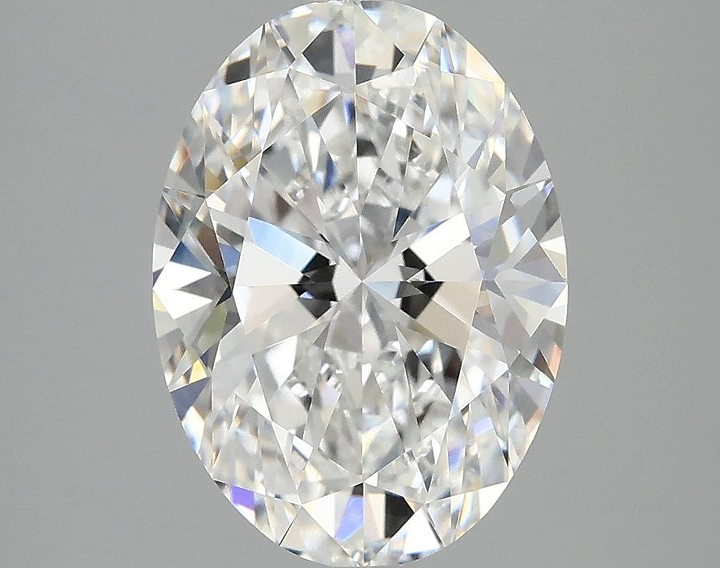 3.04 Carat Oval Shaped Ideal Cut VVS2 IGI Certified Lab Grown Diamond