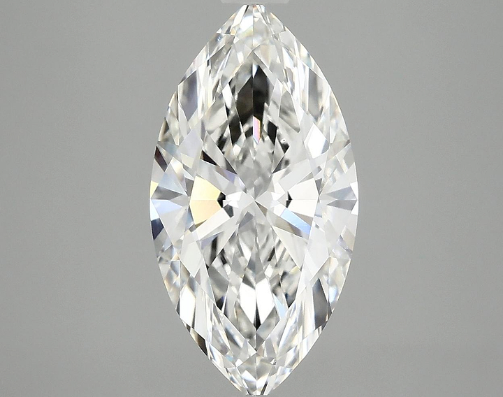 2.99 Carat Marquise Shaped Ideal Cut VVS2 IGI Certified Lab Grown Diamond