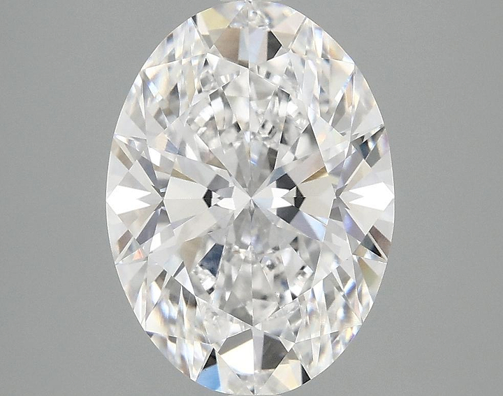 3.09 Carat Oval Shaped Ideal Cut VVS2 IGI Certified Lab Grown Diamond