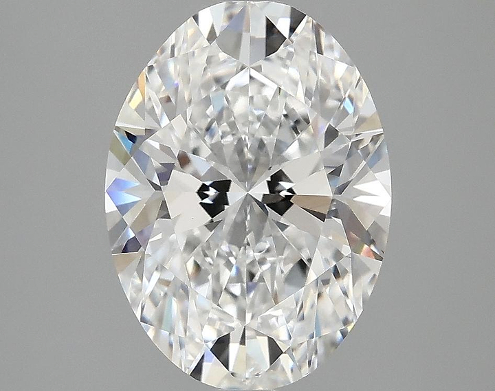 3.01 Carat Oval Shaped Excellent Cut VVS2 IGI Certified Lab Grown Diamond