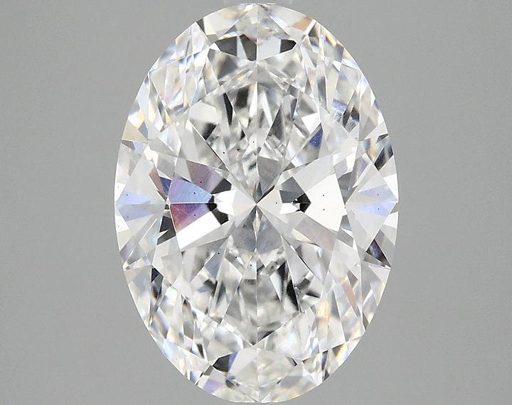 3.1 Carat Oval Shaped Ideal Cut VS2 IGI Certified Lab Grown Diamond