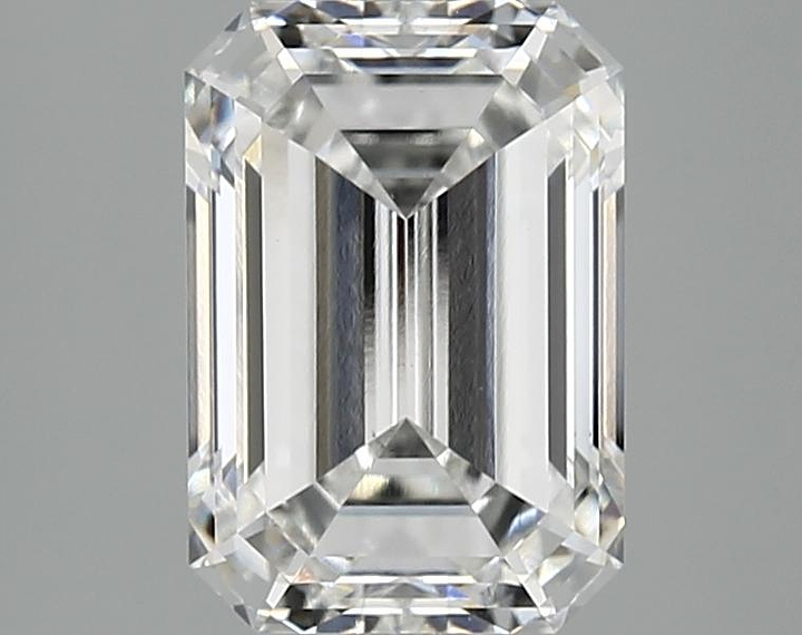 3.04 Carat Emerald Shaped Ideal Cut VS1 IGI Certified Lab Grown Diamond