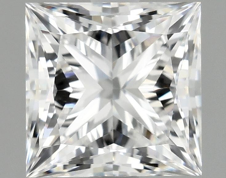 2.08 Carat Princess Shaped Ideal Cut VS1 IGI Certified Lab Grown Diamond