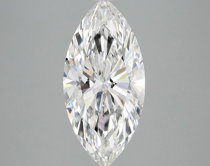 3.08 Carat Marquise Shaped Excellent Cut VS1 IGI Certified Lab Grown Diamond