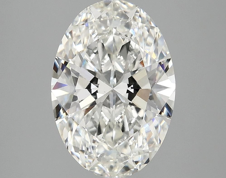 3.05 Carat Oval Shaped Ideal Cut VVS2 IGI Certified Lab Grown Diamond