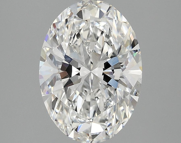 2.5 Carat Oval Shaped Ideal Cut VS1 IGI Certified Lab Grown Diamond
