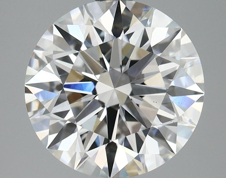 3.08 Carat Round Shaped Ideal Cut VS1 IGI Certified Lab Grown Diamond