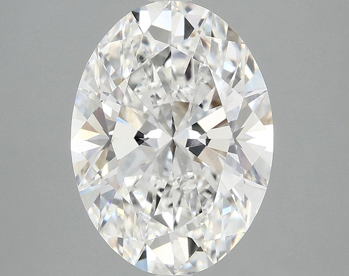 3.07 Carat Oval Shaped Excellent Cut VVS2 IGI Certified Lab Grown Diamond