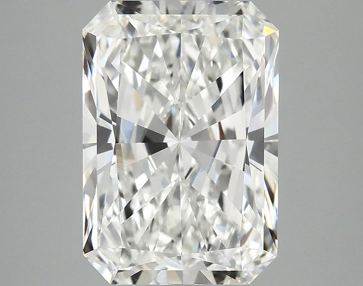 3.78 Carat Radiant Shaped Ideal Cut VVS2 IGI Certified Lab Grown Diamond