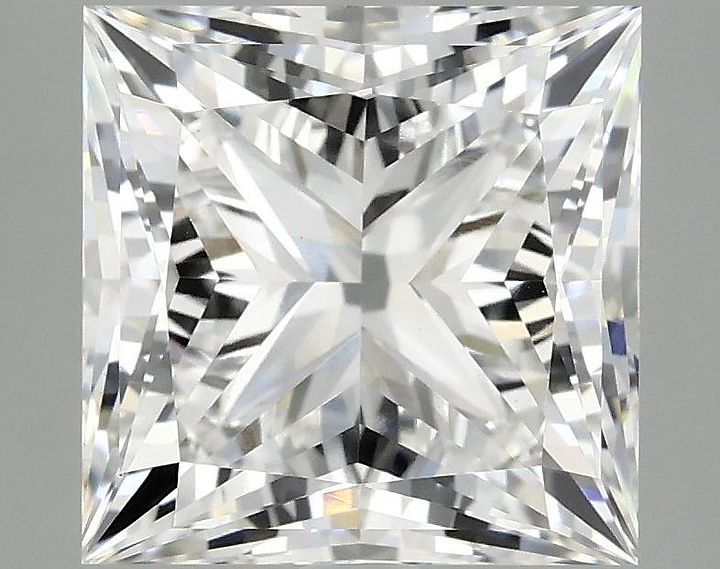 4.83 Carat Princess Shaped Ideal Cut VS1 IGI Certified Lab Grown Diamond