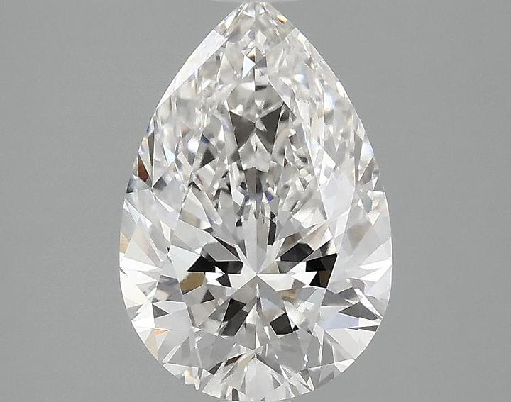 2.06 Carat Pear Shaped Excellent Cut VVS1 IGI Certified Lab Grown Diamond