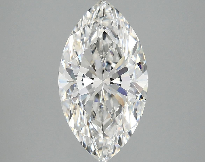 3.08 Carat Marquise Shaped Excellent Cut VS1 IGI Certified Lab Grown Diamond